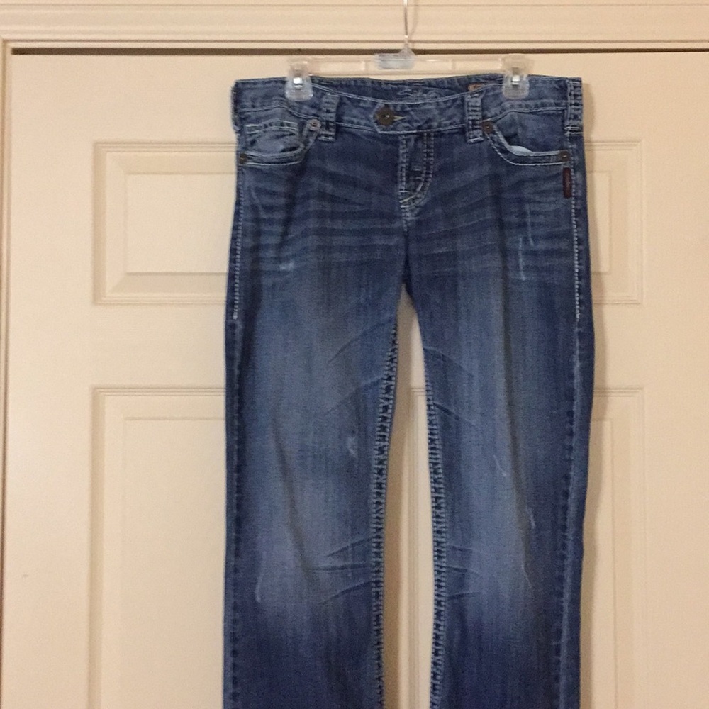 Silver jeans